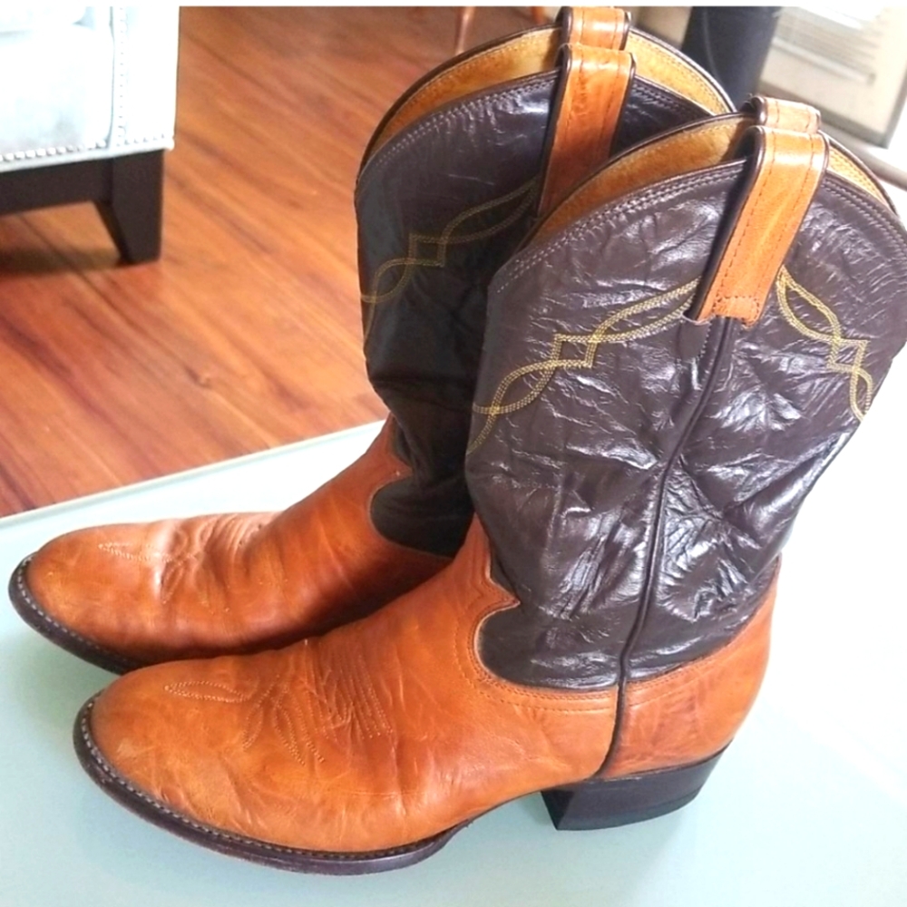 Like New,Tony Lama,Genuine Leather,UNISEX,Cowboy/Cowgirl,Western Boots,Texas🐴🐴